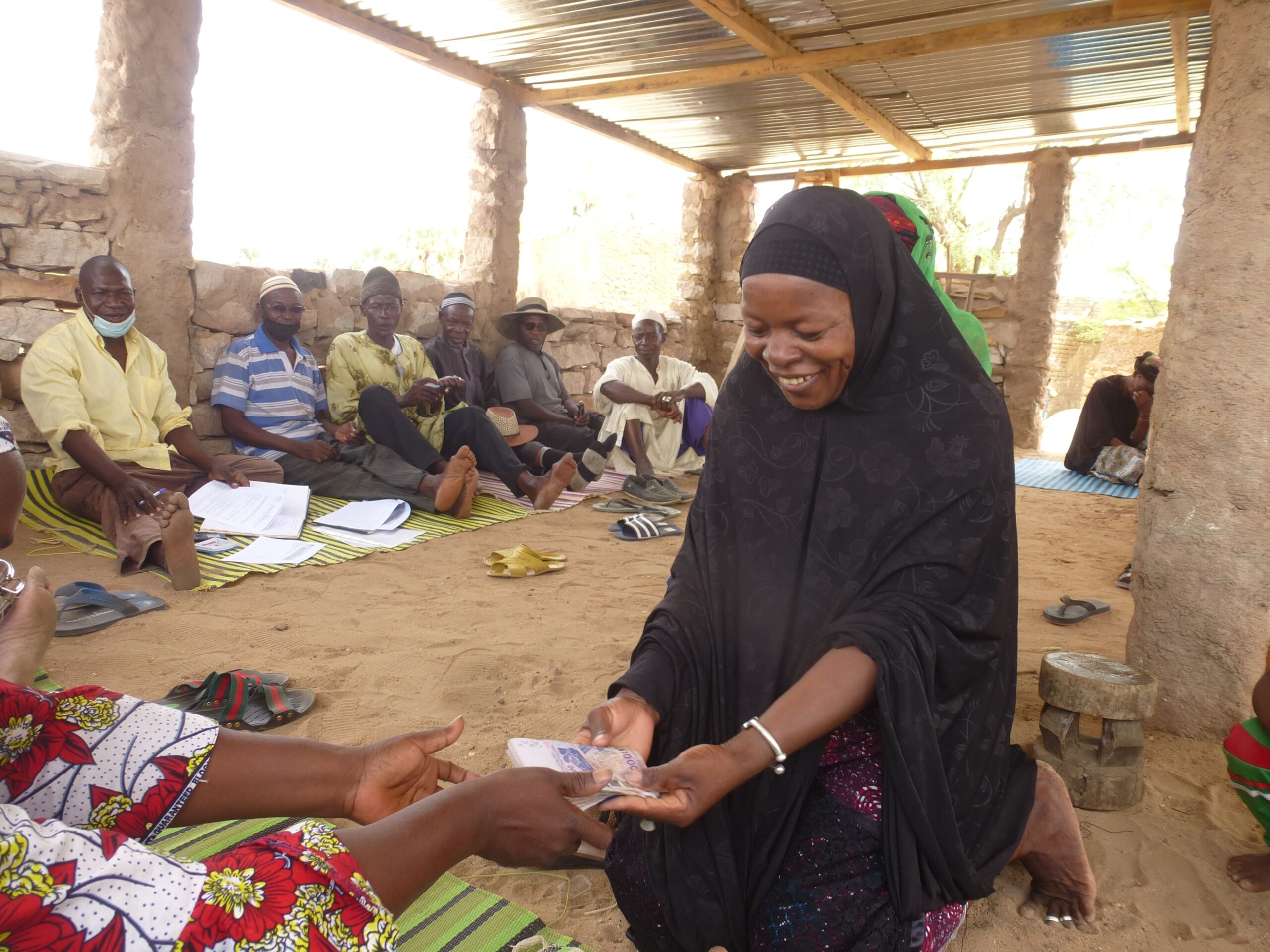 Appui de fonds embouche ovine aux femmes à Dimbou (Muétoumou) 